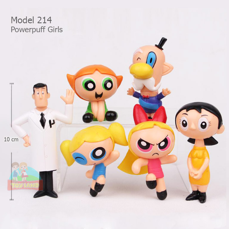Action Figure Set - Model 214 : Powerpuff Girls